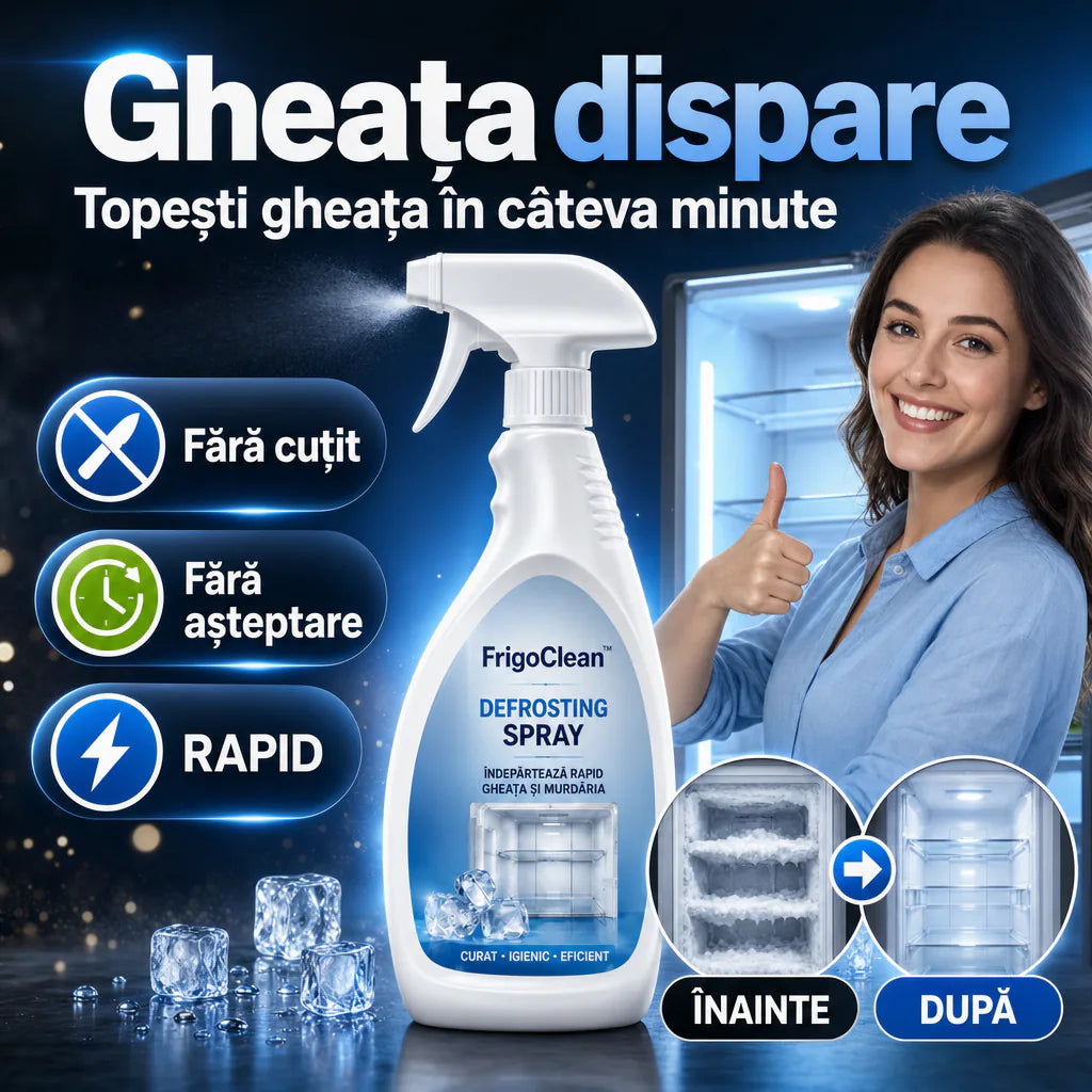 Spray Dezghețare Rapidă FrigoClean™