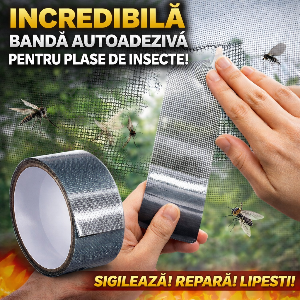 Banda Reparare Plasa Anti-Insecte