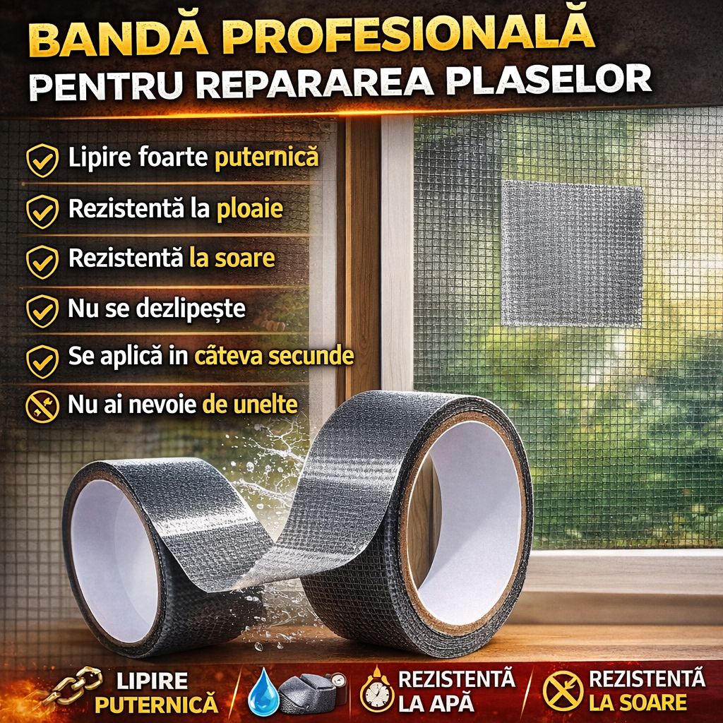 Banda Reparare Plasa Anti-Insecte
