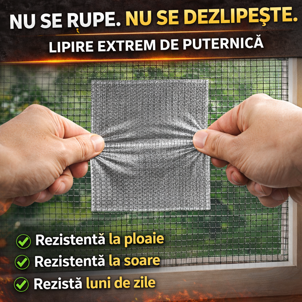 Banda Reparare Plasa Anti-Insecte