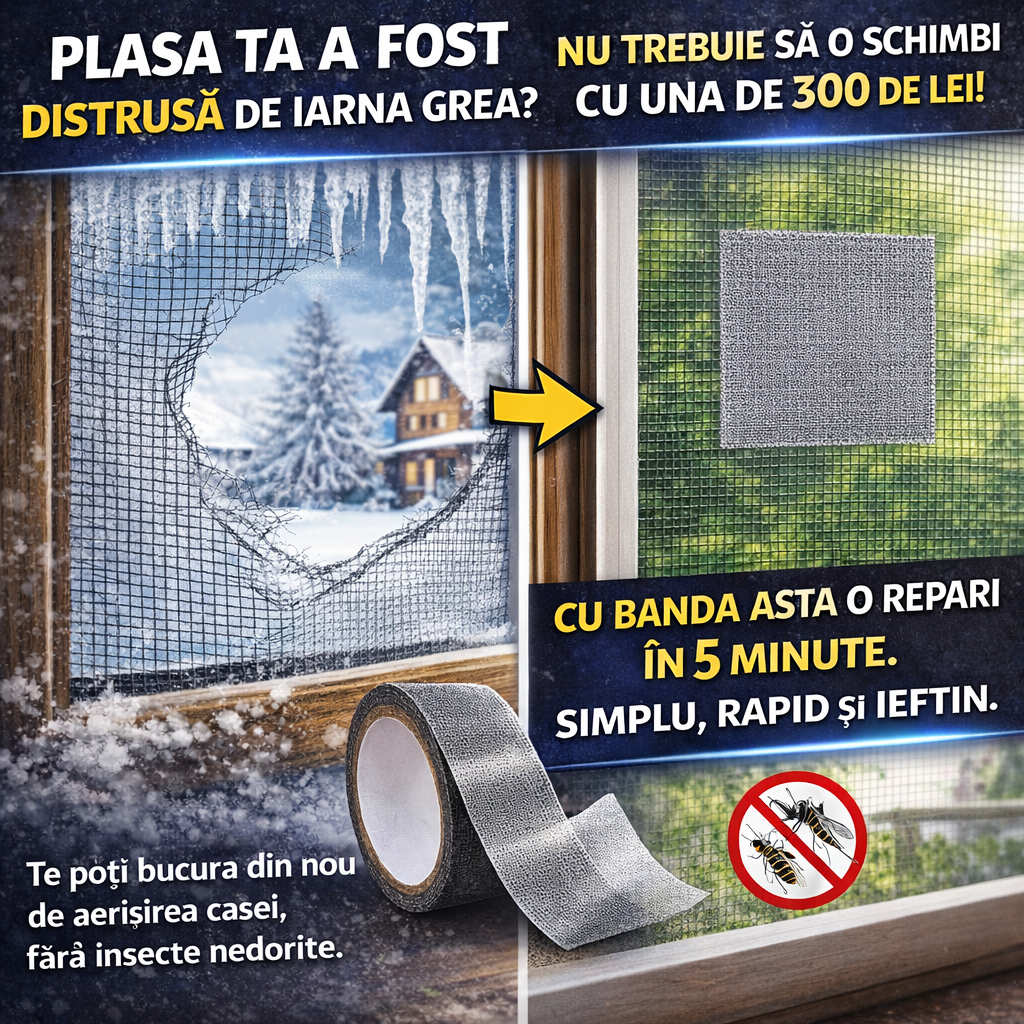 Banda Reparare Plasa Anti-Insecte