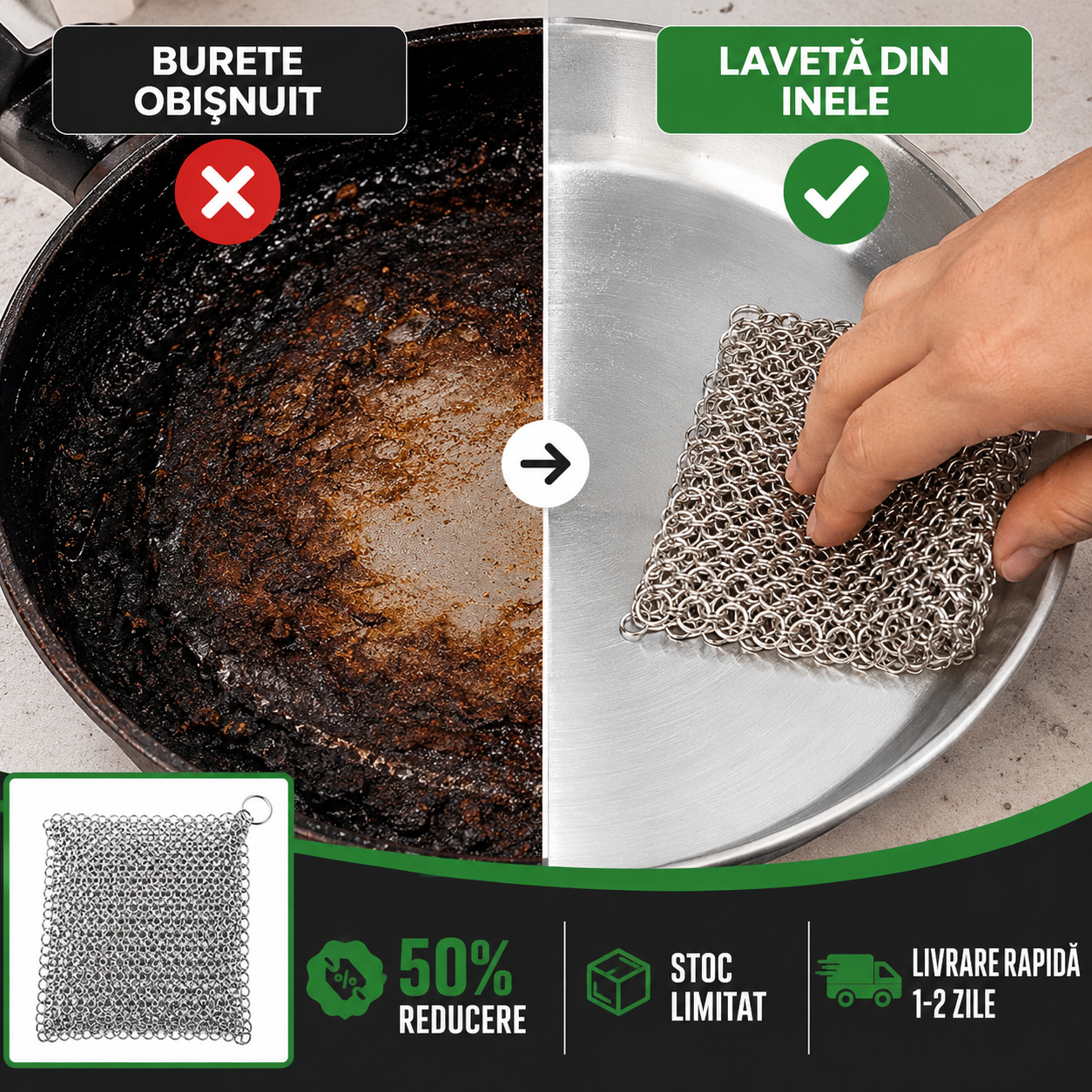 Lavetă Premium pentru Curătare Intensivă