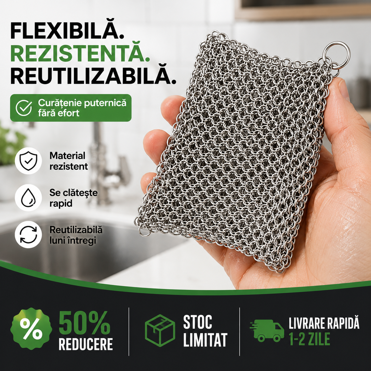 Lavetă Premium pentru Curătare Intensivă