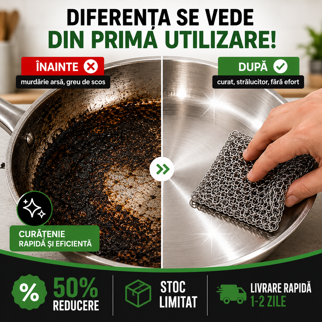 Lavetă Premium pentru Curătare Intensivă