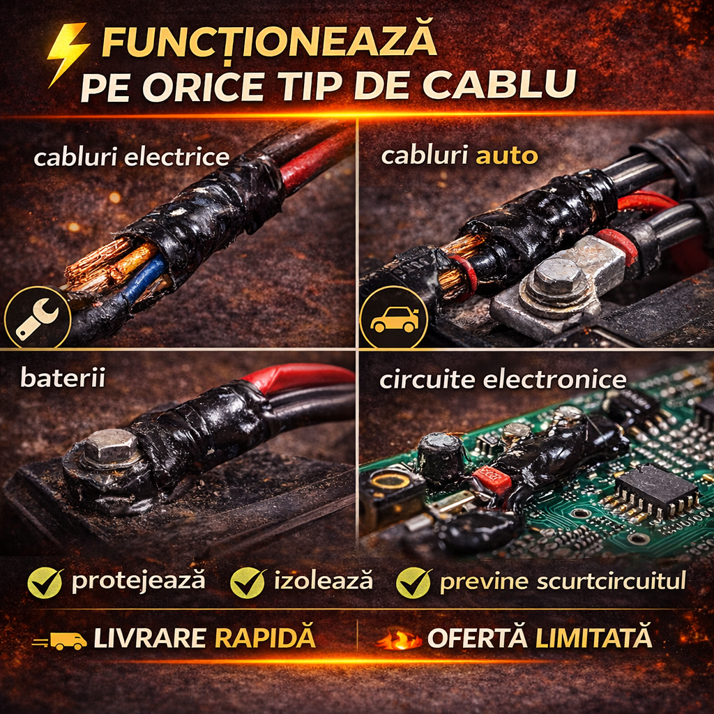 Pastă izolatoare electrică, impermeabilă, cu uscare rapidă