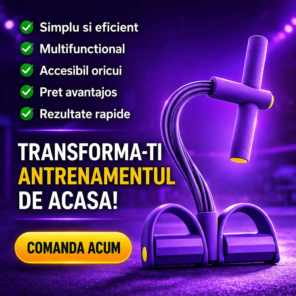 Coardă fitness FitFlex™ pentru slăbit și tonifiere rapidă