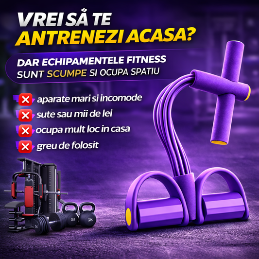 Coardă fitness FitPro™ pentru slăbit și tonifiere rapidă