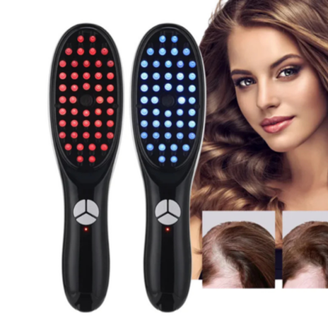 Perie terapeutică 4 în 1 cu masaj pentru stimularea creșterii părului